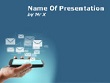 Smartphone and mobile applications Powerpoint Template