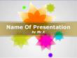 Colorful Spring Flowers Powerpoint Template