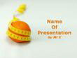 Orange Fitness Powerpoint Presentation Template