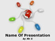 Colorful Networks Powerpoint Presentation Template