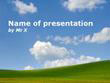 Peaceful landscape Powerpoint Template