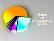Colorful Pie Chart Powerpoint Presentation Template