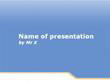 Big Blue Wave Powerpoint Template