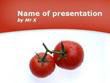 Two big Tomatoes Powerpoint Template