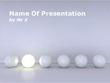 Light Ball Powerpoint Presentation Template