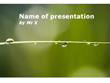 Rain and Nature Powerpoint Presentation Template
