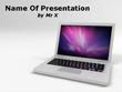 Abstract Background on a Computer Powerpoint Template
