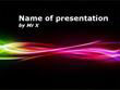 Colorful multi curves Powerpoint Template