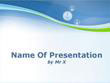 Side Arrows Background Powerpoint Template