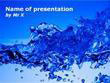 Splash Water Powerpoint Template