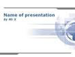 Digital Earth Powerpoint Presentation Template