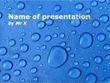 Water Drops Powerpoint Template