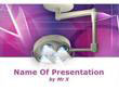 Surgery Light Powerpoint Presentation Template