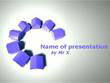 Home Circle Powerpoint Presentation Template