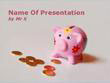 Pink Piggy Bank with Money Coins Powerpoint Presentation Template
